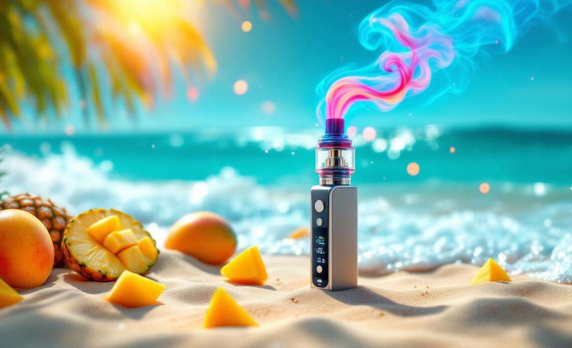 Saveurs idéales pour vapoter en été