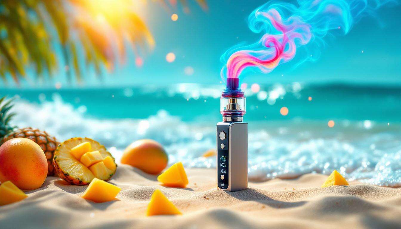 Saveurs idéales pour vapoter en été