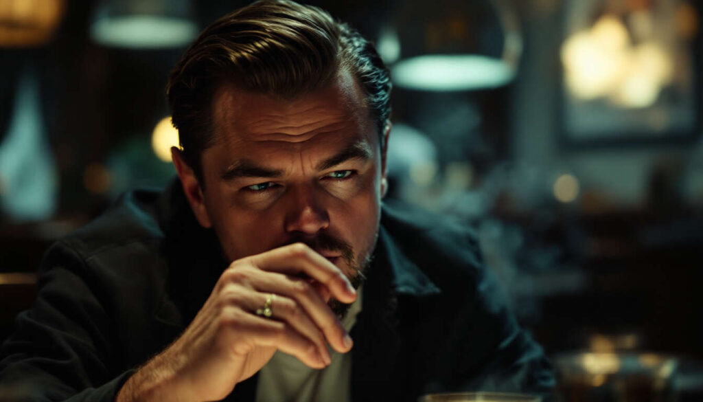 Leonardo DiCaprio surpris en train de vapoter dans un lieu interdit