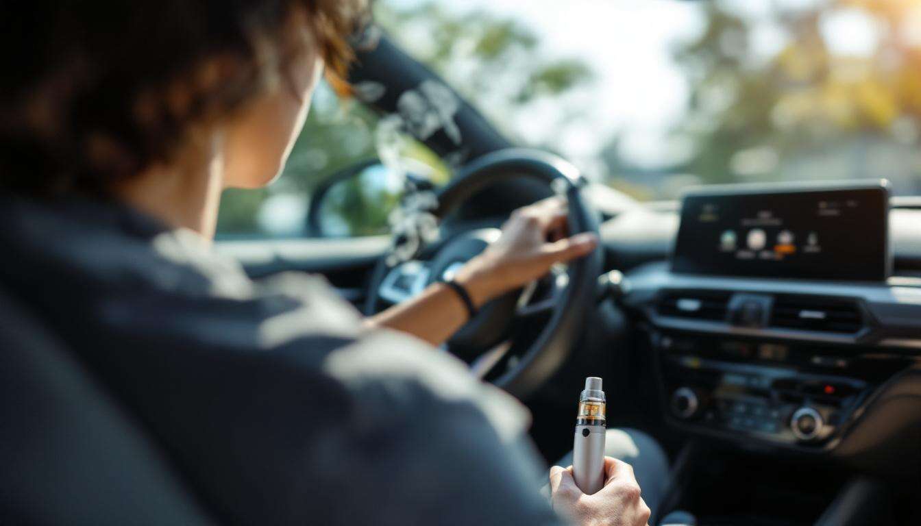 750 € d'amende pour vapoter en voiture : quelle réglementation ?