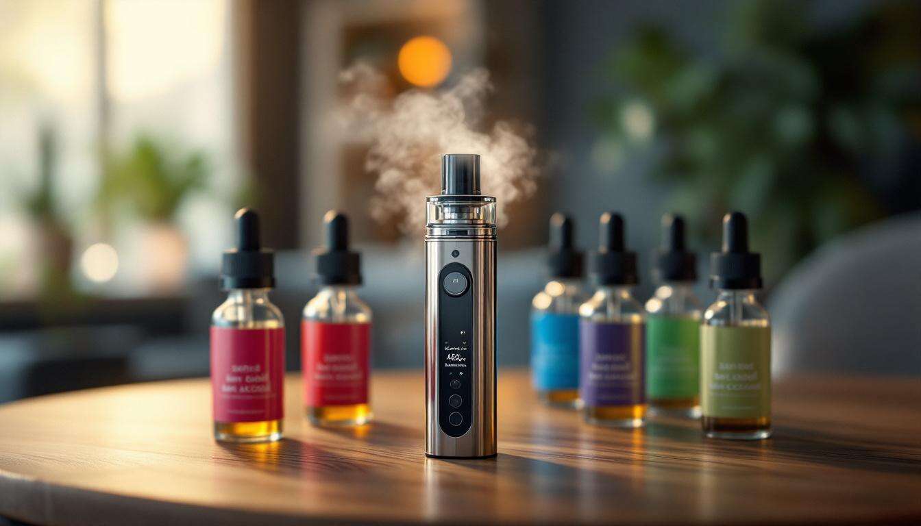 Les meilleurs e-liquides sans alcool de 2025